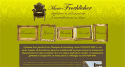 Desktop Screenshot of marie-froehlicher.com